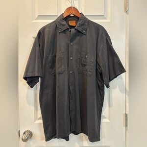 Biker Apparel Company Whiskey Dick’s Men’s Black Button Down
